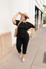 Girl Next Door Jumpsuit In Black