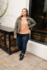 Girls Don't Sweat Sweater In Apricot