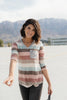 Glimmer Of Autumn Striped Top