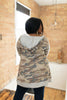 Go Girl Go Camo Hooded Camo Cardigan