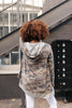 Go Girl Go Camo Hooded Camo Cardigan