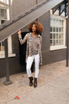 Go Girl Go Camo Hooded Camo Cardigan