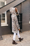 Go Girl Go Camo Hooded Camo Cardigan