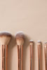 Gold and Glam 5 Pcs Brush Set With Pouch