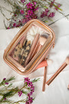 Gold and Glam 5 Pcs Brush Set With Pouch