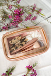Gold and Glam 5 Pcs Brush Set With Pouch
