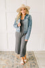 Good Better Best Cropped Tank Jumpsuit in Charcoal