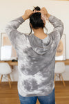 Gray Skies Tie Dye Hoodie