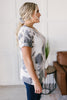 Gray Skies Tie Dye Top