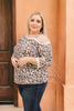 Grin & Bare It Animal Print Top