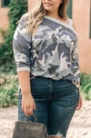 Hangout Top in Navy