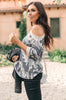 Hangout Top in Navy