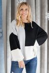 Happened Upon Patterns Sweater in Black