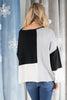 Happened Upon Patterns Sweater in Black