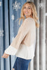 Happened Upon Patterns Sweater in Taupe