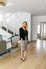 Happy In My Skin Sequin Pencil Skirt