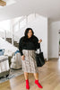 Happy In My Skin Sequin Pencil Skirt