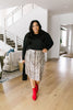 Happy In My Skin Sequin Pencil Skirt