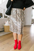 Happy In My Skin Sequin Pencil Skirt