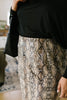 Happy In My Skin Sequin Pencil Skirt