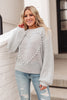 Heart Warmer Sweater in Gray