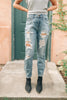 Holier Than Thou Destroyed Boyfriend Jeans