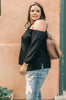 Hot Then Cold Blouse In Black