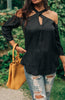 Hot Then Cold Blouse In Black