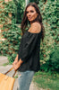 Hot Then Cold Blouse In Black