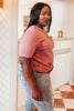 I Love Us Tee in Heather Mauve