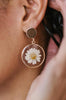 Impressively Pressed Earrings in Sunflower