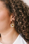 Impressively Pressed Earrings in Sunflower