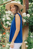 Jaime Top in Royal Blue