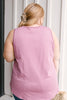 Jenna Basic Tank in Mauve