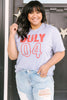 July Varsity Graphic Tee
