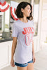 July Varsity Graphic Tee