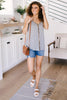 Just A Little Wild Camisole In Heather Gray