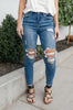 Just At The Knee Jeans