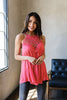 Just For Show Top In Pink