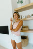 Lace & Shoulders Above The Rest Top In Blush