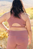 Lazy Days Racerback Bra in Mauve
