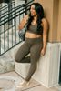 Lazy Days Racerback Bra in Deep Olive