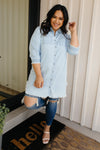 Leila Denim Button-Up