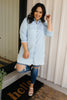 Leila Denim Button-Up