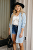 Leila Denim Button-Up