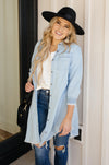 Leila Denim Button-Up