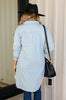 Leila Denim Button-Up