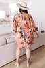 Leona Dress in Peach