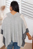 Lightly Layering Poncho Cardigan