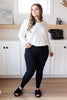 Living in Style High Waist Leggings in Black